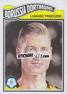 Sticker Lukasz Piszczek - UEFA Champions League Living Set
 n. 44 - Topps