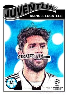 Sticker Manuel Locatelli - UEFA Champions League Living Set
 n. 436 - Topps