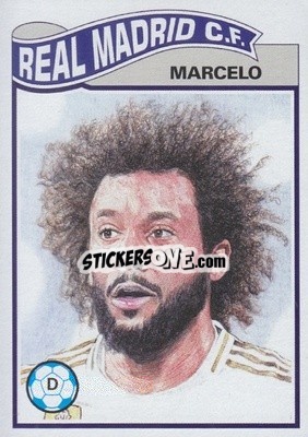 Sticker Marcelo - UEFA Champions League Living Set
 - Topps