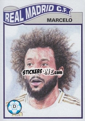 Sticker Marcelo - UEFA Champions League Living Set
 n. 96 - Topps