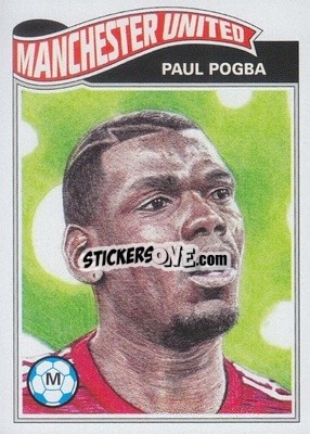Sticker Paul Pogba - UEFA Champions League Living Set
 - Topps