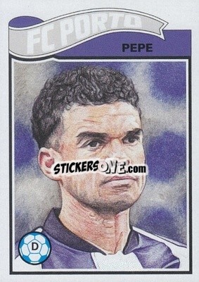 Sticker Pepe - UEFA Champions League Living Set
 n. 21 - Topps