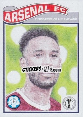 Sticker Pierre-Emerick Aubameyang - UEFA Champions League Living Set
 n. 260 - Topps
