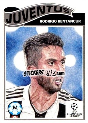 Sticker Rodrigo Bentancur - UEFA Champions League Living Set
 n. 369 - Topps