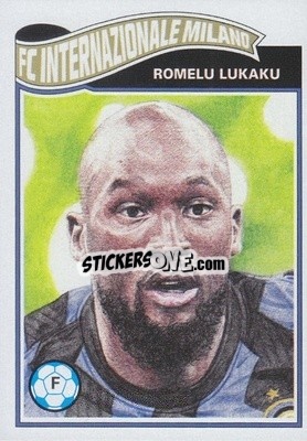 Sticker Romelu Lukaku - UEFA Champions League Living Set
 n. 247 - Topps