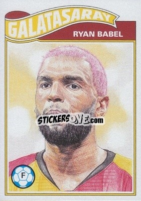 Sticker Ryan Babel - UEFA Champions League Living Set
 - Topps