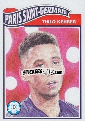 Sticker Thilo Kehrer - UEFA Champions League Living Set
 n. 187 - Topps