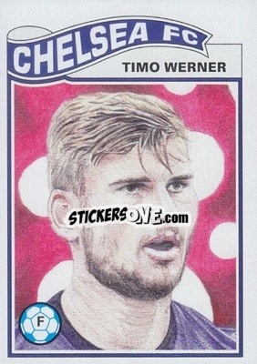Sticker Timo Werner - UEFA Champions League Living Set
 n. 222 - Topps