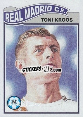 Sticker Toni Kroos - UEFA Champions League Living Set
 n. 20 - Topps