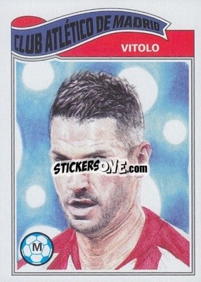 Sticker Vitolo - UEFA Champions League Living Set
 n. 196 - Topps