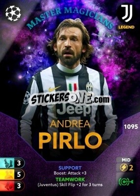 Sticker Andrea Pirlo - Total Football 2021-2022
 - Topps