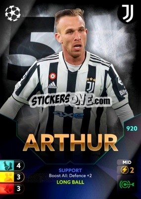 Sticker Arthur - Total Football 2021-2022
 n. 920 - Topps