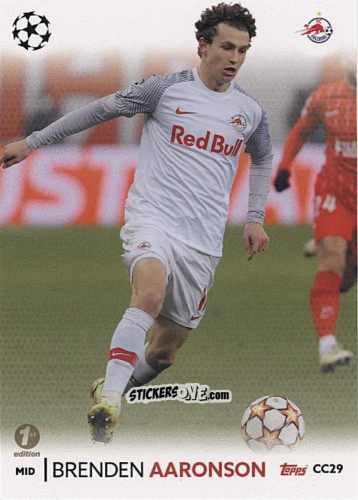 Sticker Brenden Aaronson - Total Football 2021-2022
 n. CC29 - Topps