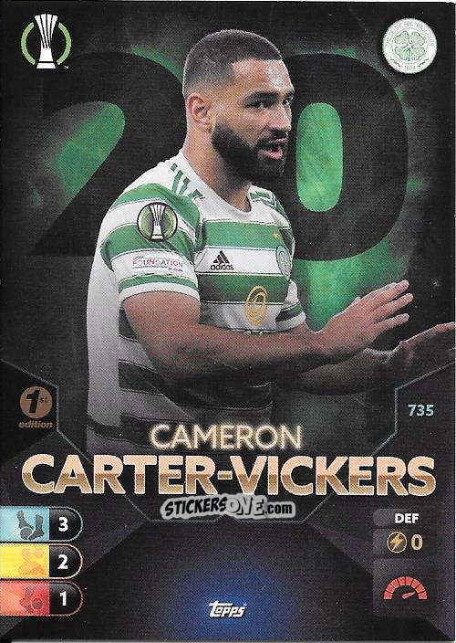Figurina Cameron Carter-Vickers - Total Football 2021-2022
 n. 735 - Topps