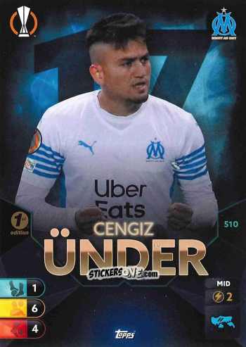Sticker Cengiz Ünder - Total Football 2021-2022
 n. 510 - Topps