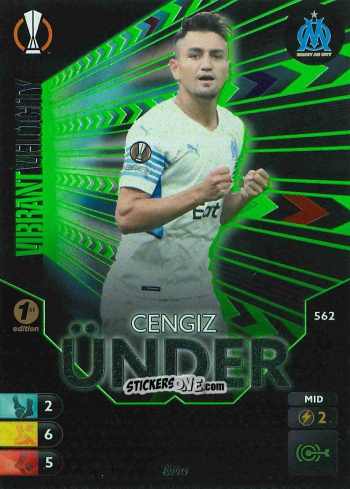 Sticker Cengiz Ünder - Total Football 2021-2022
 n. 562 - Topps