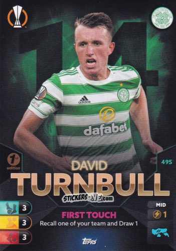 Cromo David Turnbull - Total Football 2021-2022
 n. 495 - Topps