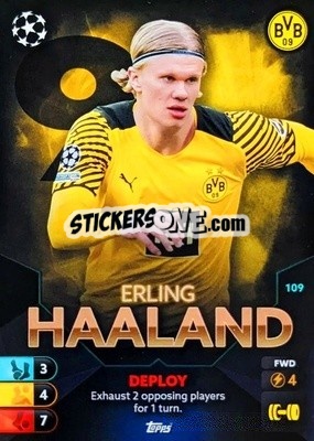 Sticker Erling Haaland - Total Football 2021-2022
 - Topps