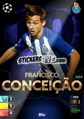 Sticker Francisco Conceição - Total Football 2021-2022
 n. 404 - Topps
