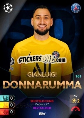 Cromo Gianluigi Donnarumma - Total Football 2021-2022
 - Topps
