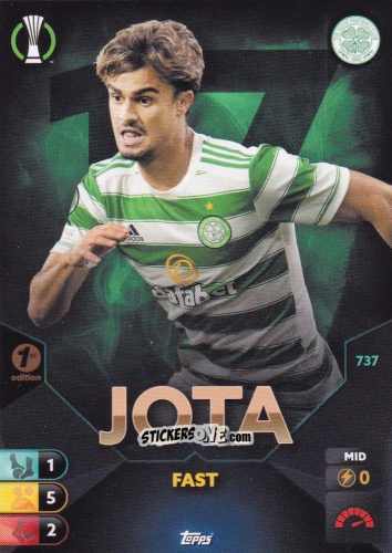 Figurina Jota - Total Football 2021-2022
 n. 737 - Topps