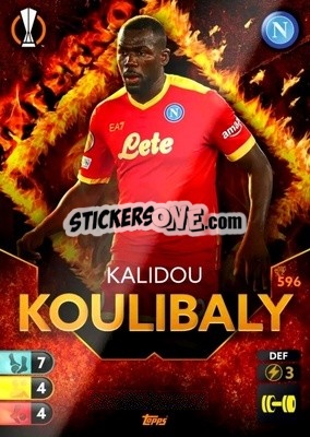Figurina Kalidou Koulibaly - Total Football 2021-2022
 - Topps