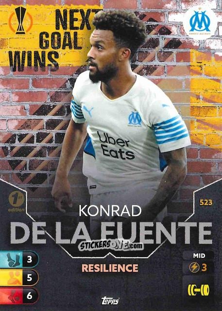 Sticker Konrad De La Fuente - Total Football 2021-2022
 n. 523 - Topps