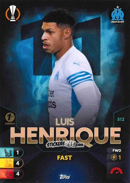 Cromo Luis Henrique - Total Football 2021-2022
 n. 512 - Topps