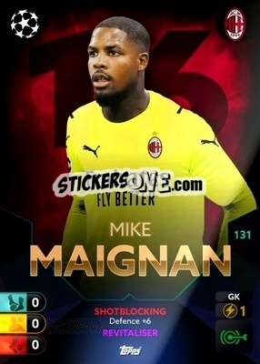 Sticker Mike Maignan - Total Football 2021-2022
 n. 131 - Topps