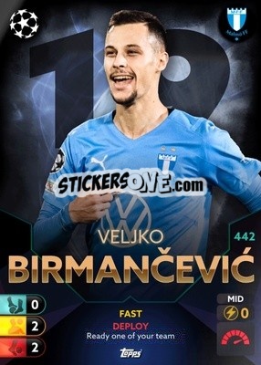 Sticker Veljko Birmančević