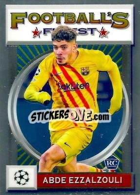 Sticker Abde Ezzalzouli - UEFA Champions League Finest Flashbacks 2021-2022
 n. 186 - Topps