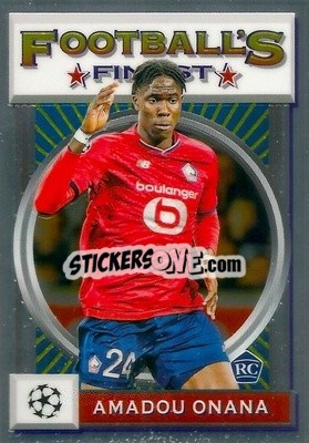 Figurina Amadou Onana - UEFA Champions League Finest Flashbacks 2021-2022
 - Topps