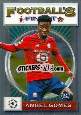 Sticker Angel Gomes - UEFA Champions League Finest Flashbacks 2021-2022
 n. 107 - Topps