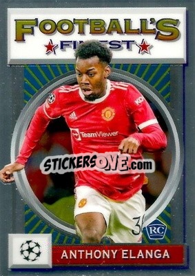 Sticker Anthony Elanga - UEFA Champions League Finest Flashbacks 2021-2022
 n. 164 - Topps