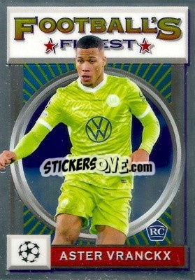 Sticker Aster Vranckx - UEFA Champions League Finest Flashbacks 2021-2022
 n. 101 - Topps