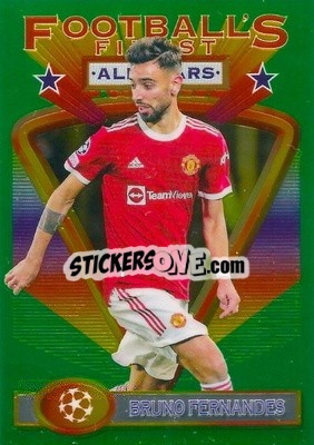Sticker Bruno Fernandes - UEFA Champions League Finest Flashbacks 2021-2022
 n. 19 - Topps