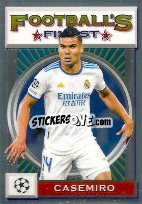 Sticker Casemiro - UEFA Champions League Finest Flashbacks 2021-2022
 n. 147 - Topps