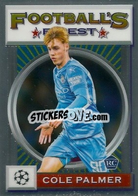 Sticker Cole Palmer - UEFA Champions League Finest Flashbacks 2021-2022
 - Topps