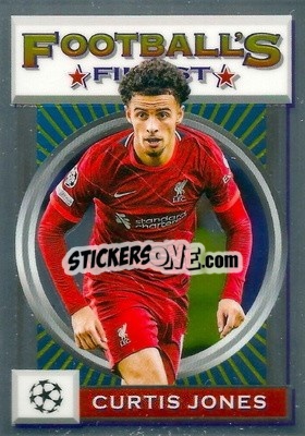 Sticker Curtis Jones - UEFA Champions League Finest Flashbacks 2021-2022
 - Topps