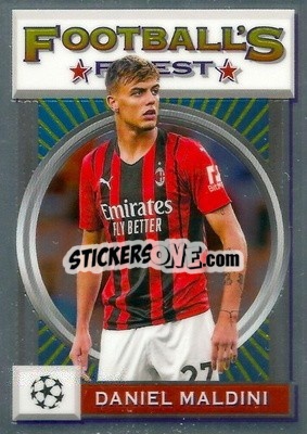 Sticker Daniel Maldini - UEFA Champions League Finest Flashbacks 2021-2022
 n. 182 - Topps