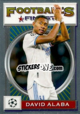 Sticker David Alaba - UEFA Champions League Finest Flashbacks 2021-2022
 n. 114 - Topps