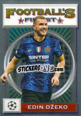 Figurina Edin Džeko - UEFA Champions League Finest Flashbacks 2021-2022
 - Topps