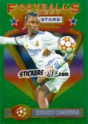 Sticker Eduardo Camavinga - UEFA Champions League Finest Flashbacks 2021-2022
 n. 118 - Topps