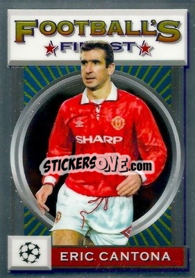 Sticker Eric Cantona - UEFA Champions League Finest Flashbacks 2021-2022
 n. 124 - Topps