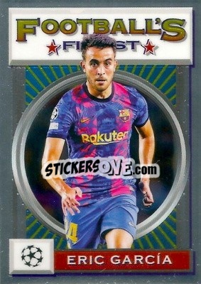 Sticker Eric García - UEFA Champions League Finest Flashbacks 2021-2022
 n. 115 - Topps