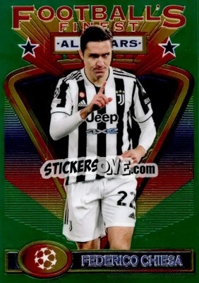 Sticker Federico Chiesa - UEFA Champions League Finest Flashbacks 2021-2022
 - Topps