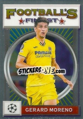 Sticker Gerard Moreno - UEFA Champions League Finest Flashbacks 2021-2022
 n. 89 - Topps