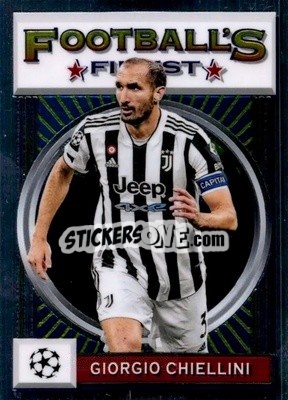 Sticker Giorgio Chiellini - UEFA Champions League Finest Flashbacks 2021-2022
 n. 113 - Topps