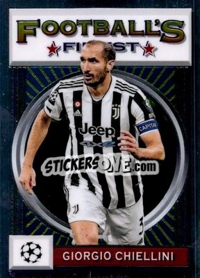 Figurina Giorgio Chiellini - UEFA Champions League Finest Flashbacks 2021-2022
 - Topps