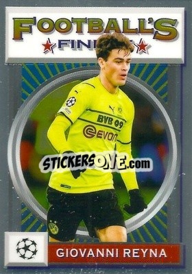 Sticker Giovanni Reyna - UEFA Champions League Finest Flashbacks 2021-2022
 n. 85 - Topps